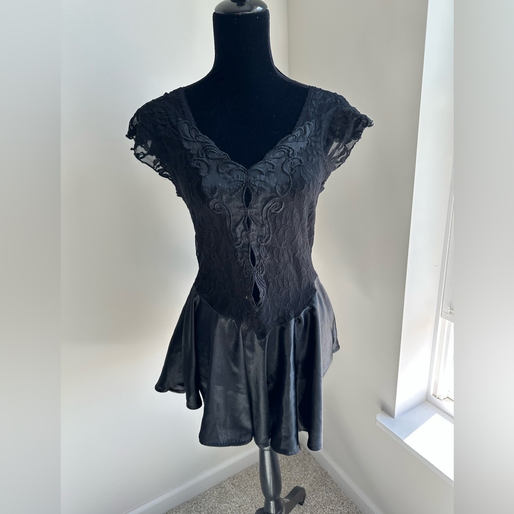 Women’s Vintage‎ Cinema Etoile Lace Black Babydoll